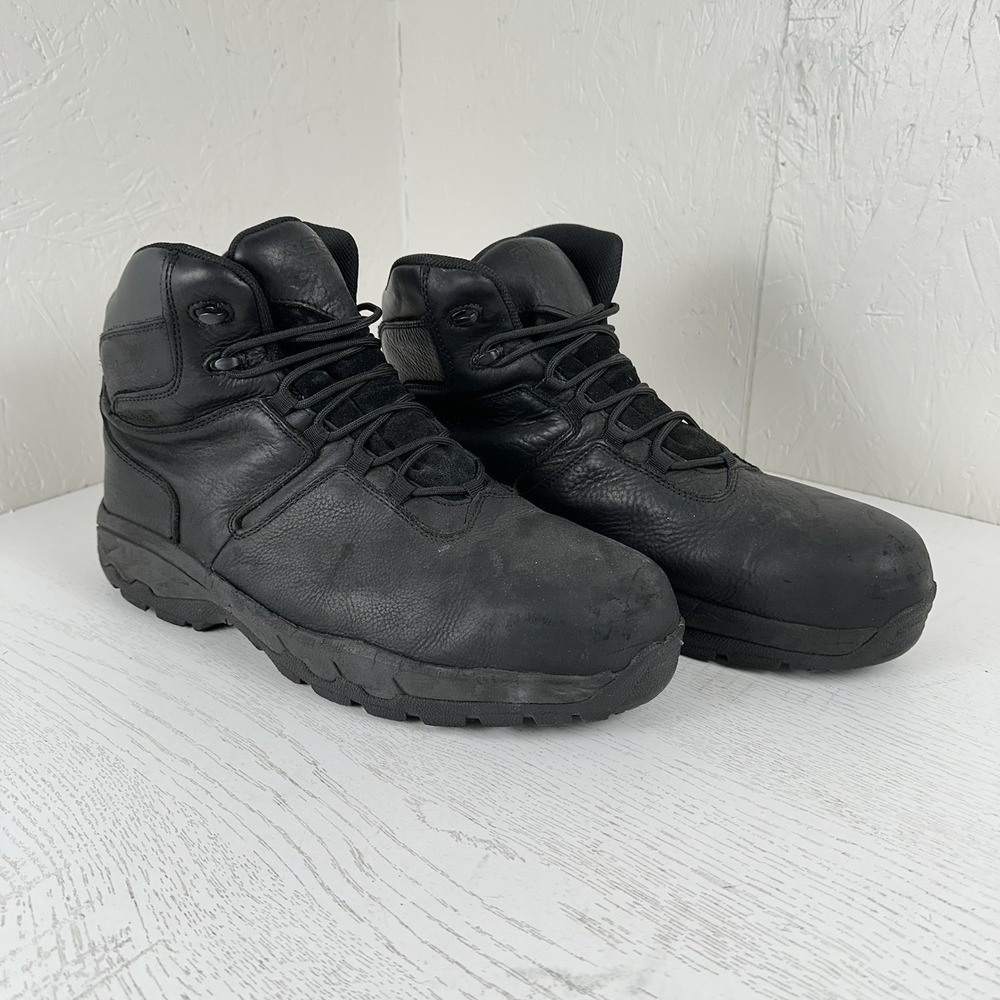 SR Max Denali Mens 15 Extra Wide Black Work Boot Composite Toe Slip Resistant